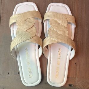 New Stuart Weitzman Women's Ibiza Slide size 10